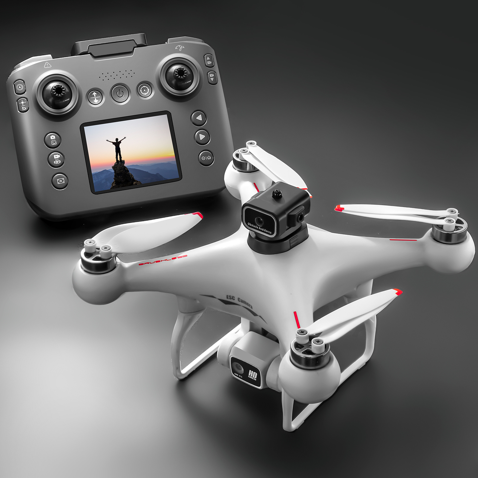 ZNLYRION S116 RC Drone Brushle - огляд і ціна Rc Helicopter Electric