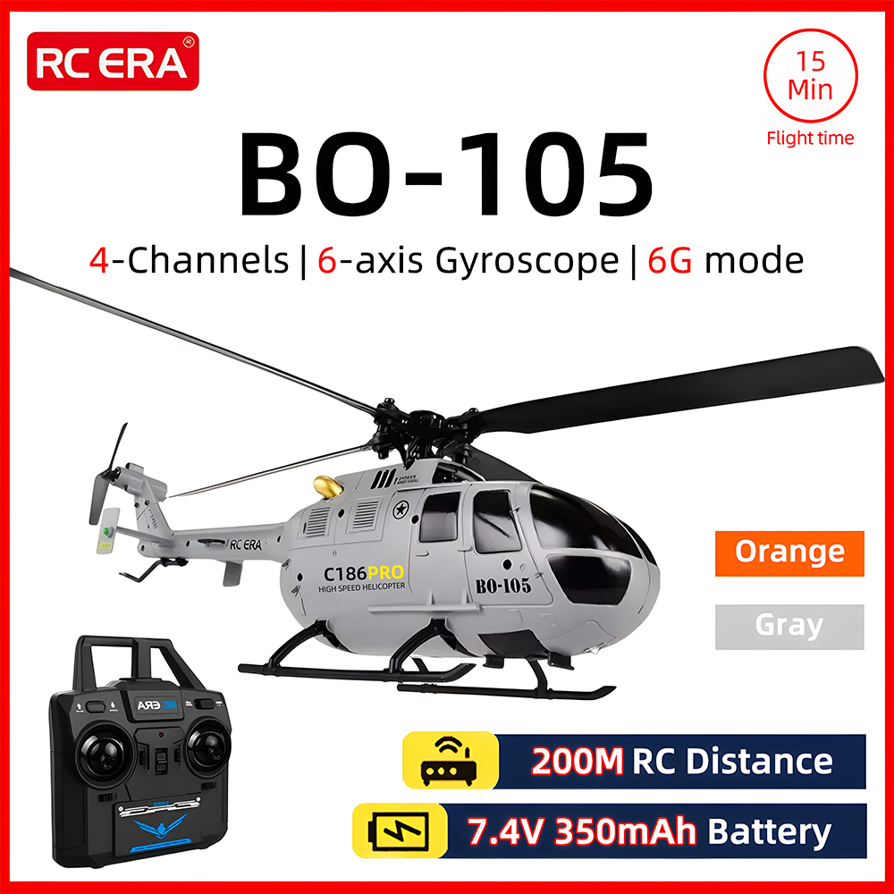 RC ERA BO-105 Helicopter 1:48  - огляд і ціна Rc Helicopter Gyro