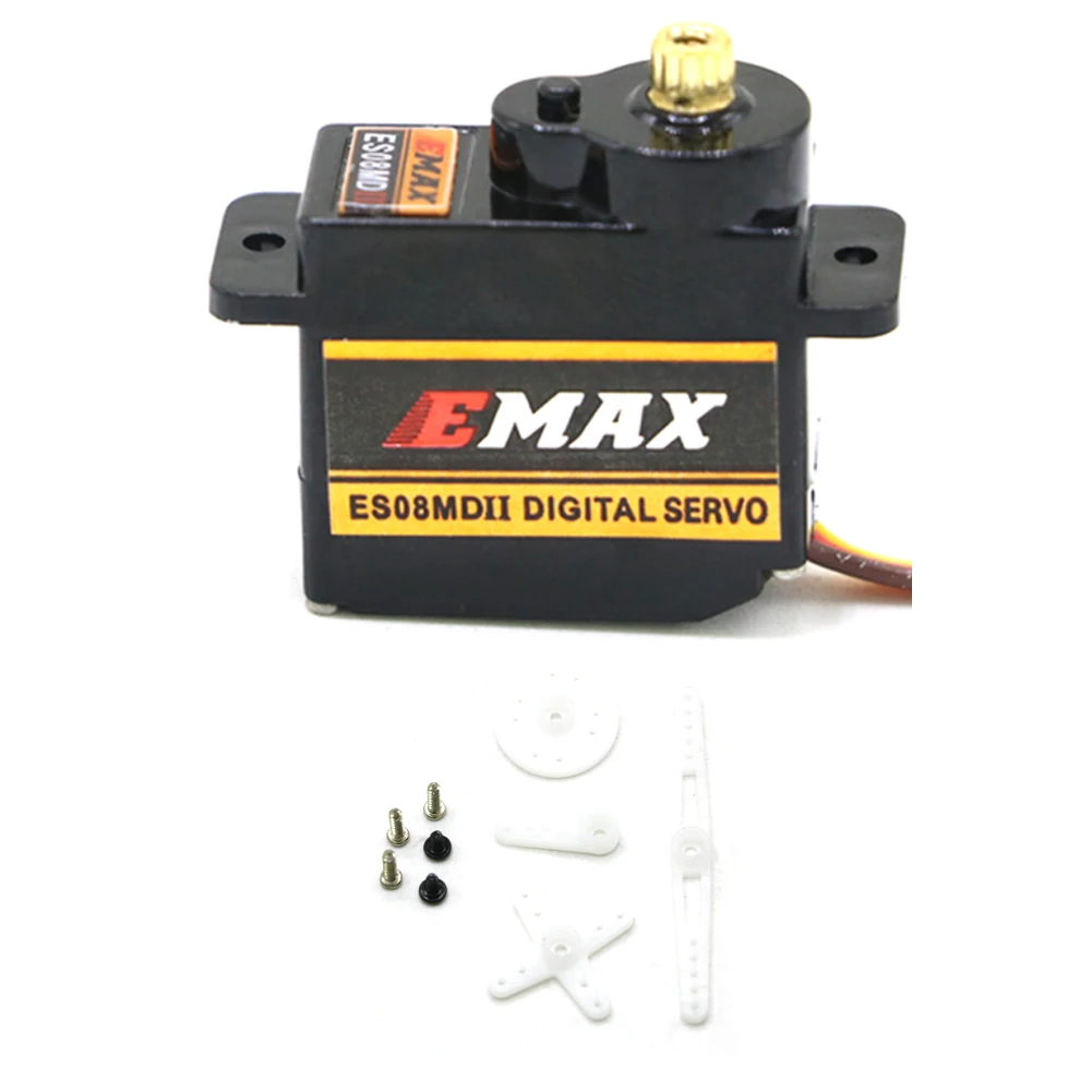 EMAX ES08MDII ES08MD II Metal  - огляд і ціна Rc Helicopter Servo