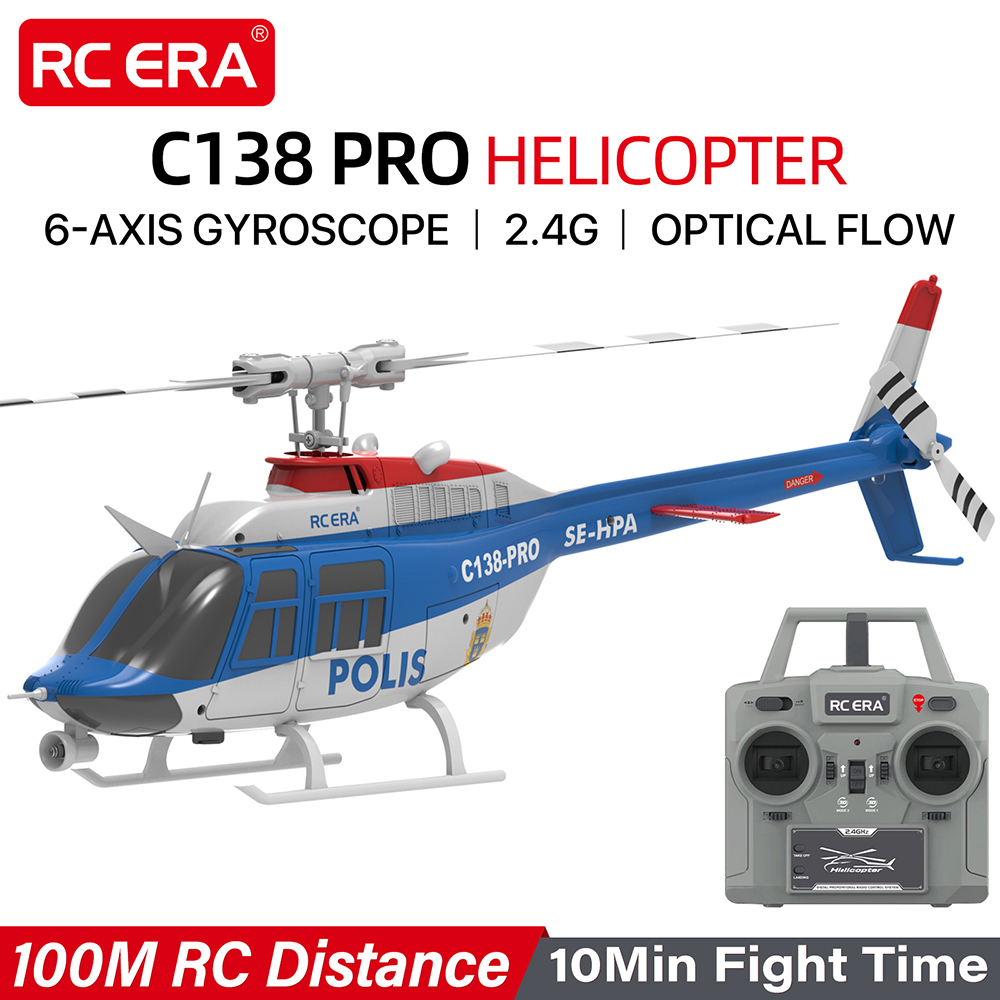 RC ERA C138 PRO Helicopter 1/3 - огляд і ціна Rc Helicopter Gyro