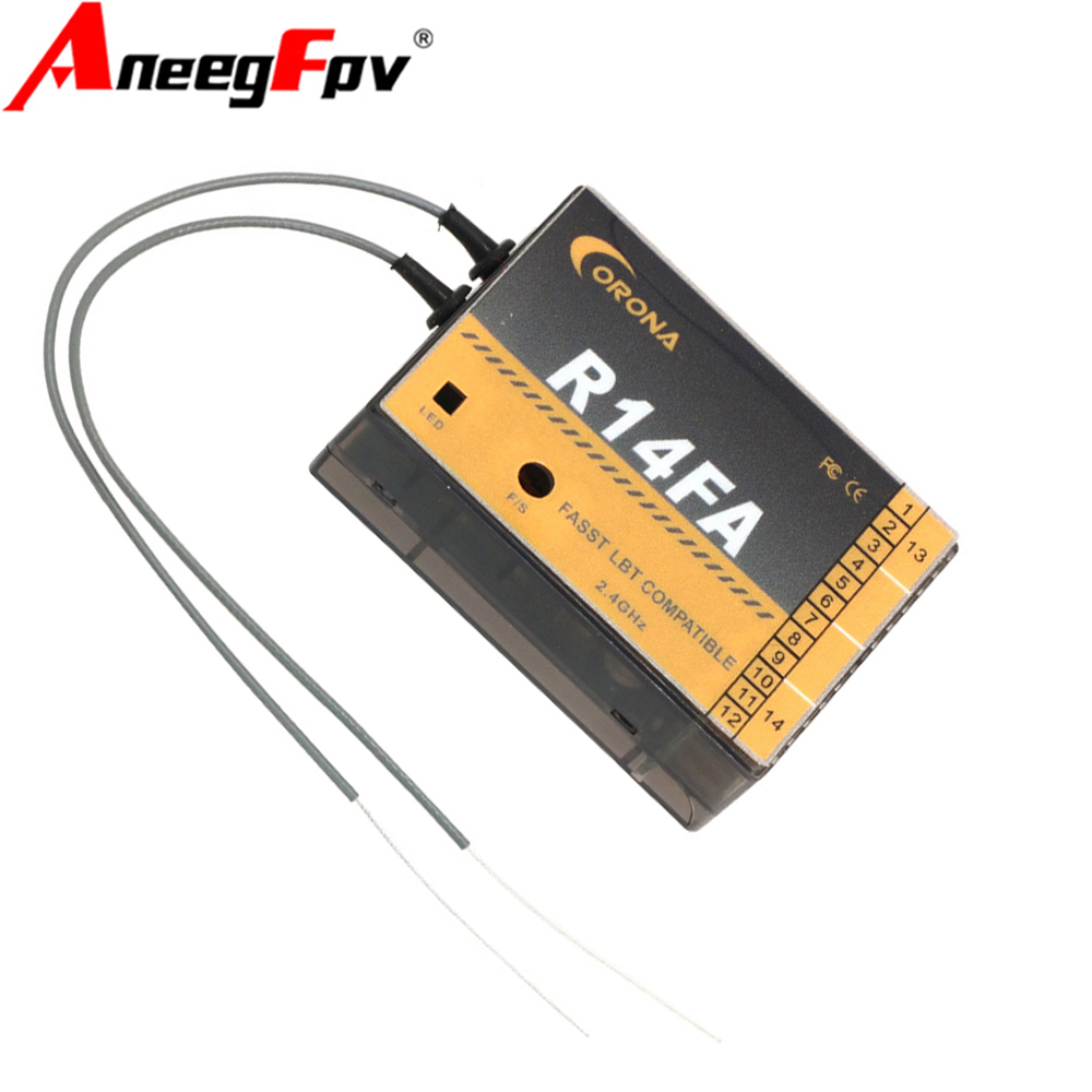 Corona R14FA 14CH RC Model Rec - огляд і ціна Rc Helicopter Servo